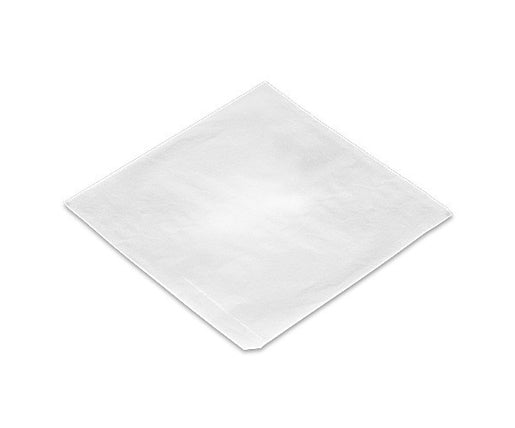 1/2 Long Flat Paper Bag -White