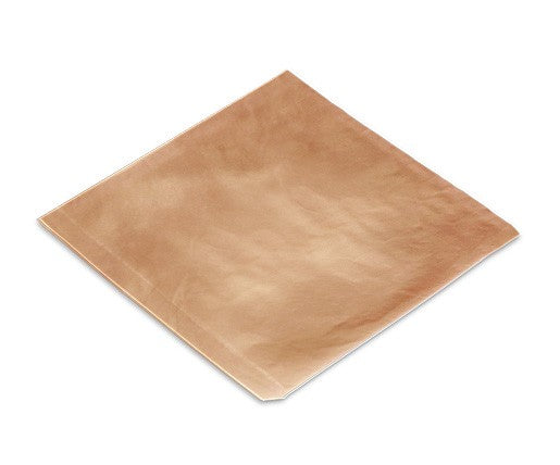 1/2 Long Flat Paper Bag - Brown