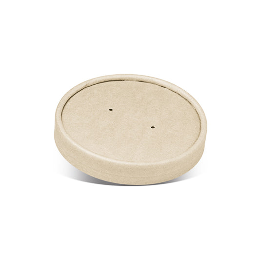 PLA Coated Bamboo Paper LId to fit BBAP26/32