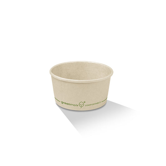 PLA Coated Bamboo Bowl - 4oz