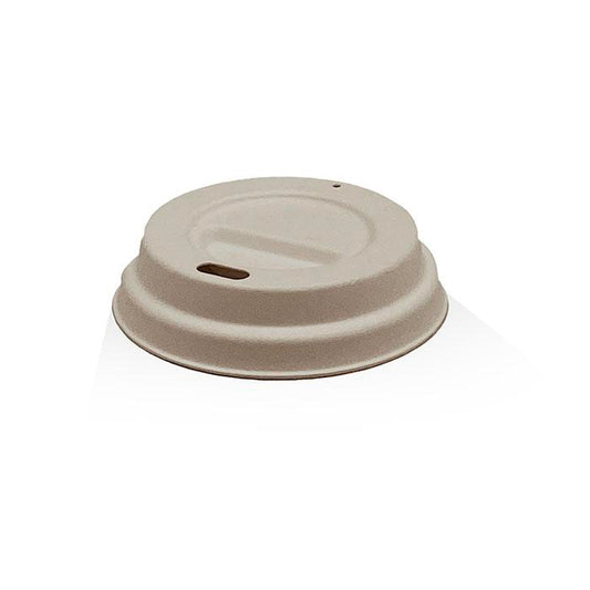 Bagasse Hot Cup Lid Natural - 4oz