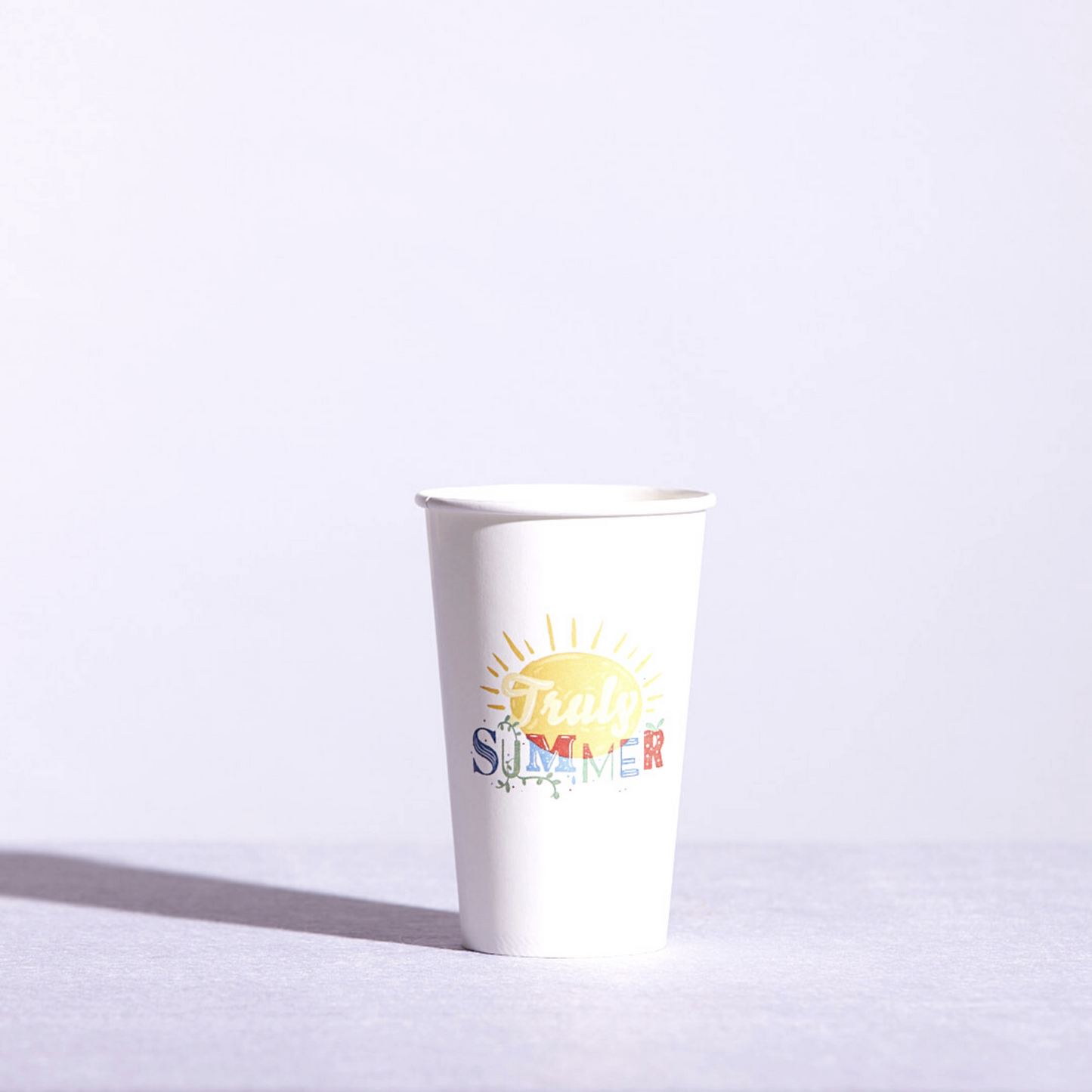 Truly Sumer Paper Cold Cup - 16oz