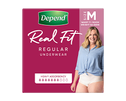 DEPEND® Real Fit Underwear Women Small / Medium