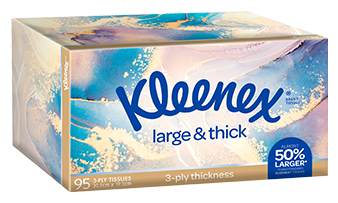 Kleenex® Large & Thick Facial Tissue