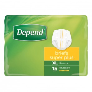 DEPEND® Briefs Super Plus - X-Large