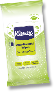 Kleenex® Wet Wipes Anti-Bacterial