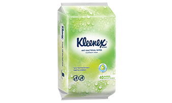 Kleenex® Anti-Bacterial Wet Wipes 40pk