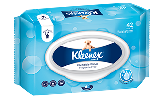 Kleenex® Flushable Wipes