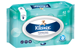 Kleenex® Flushable Wipes