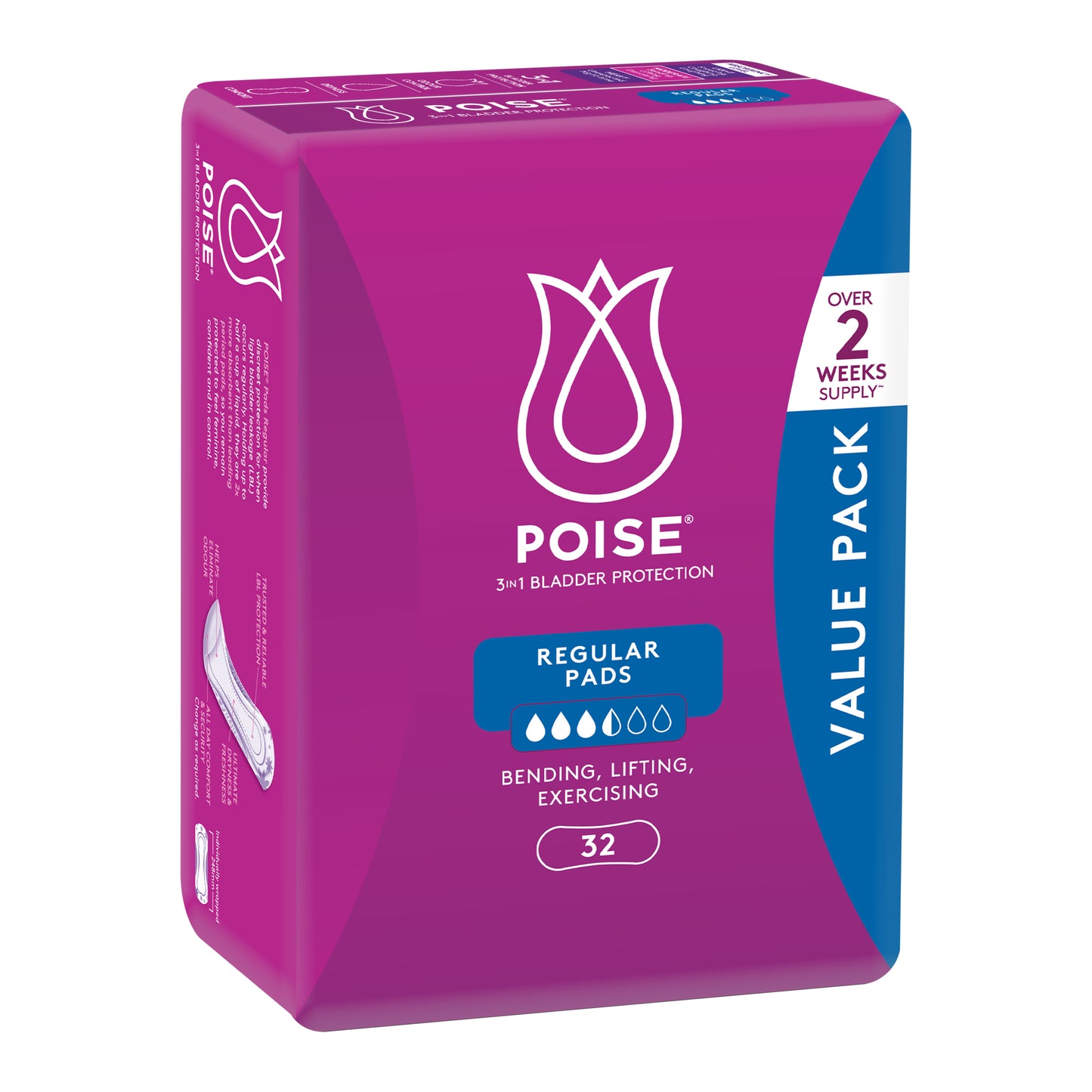 POISE® Regular Pads