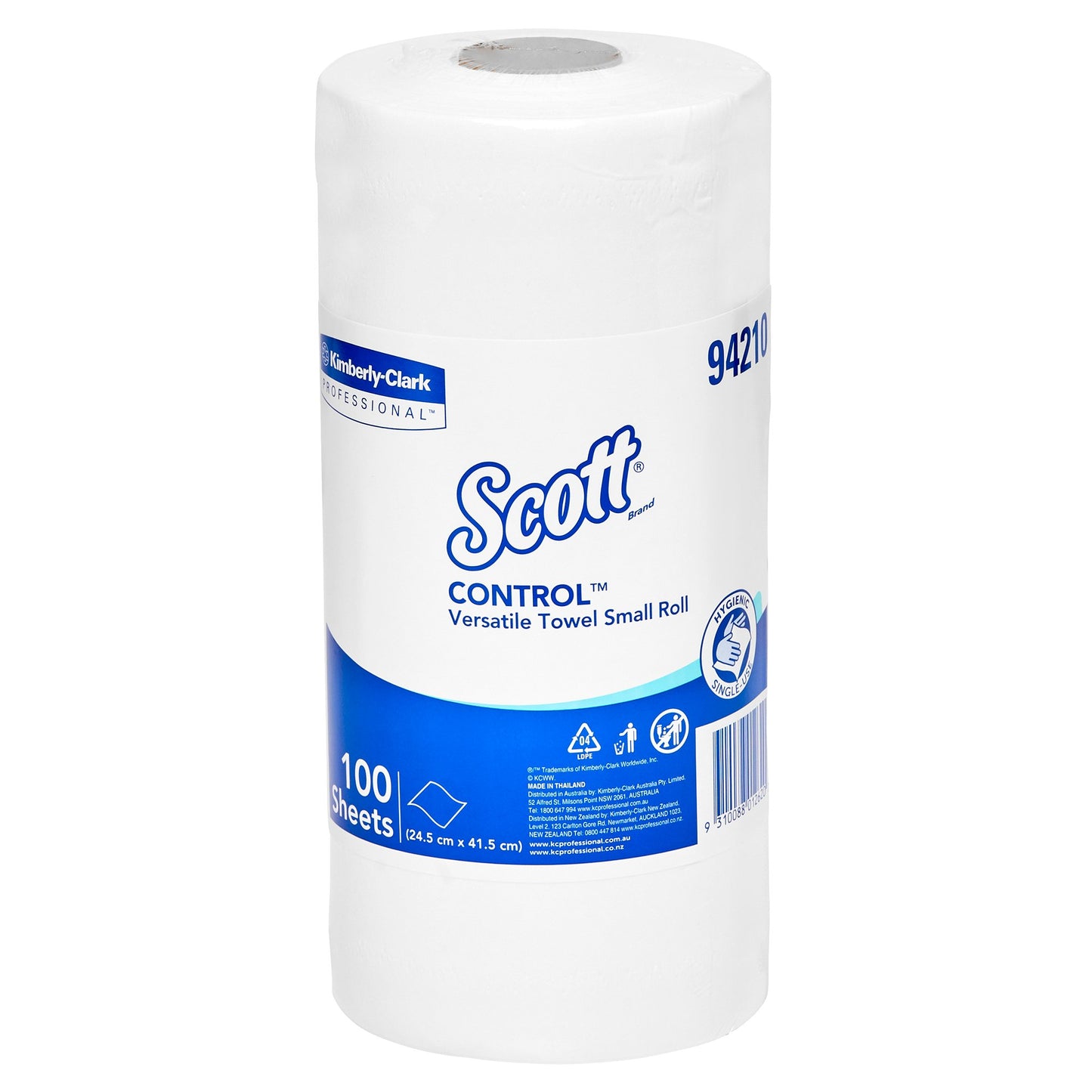 SCOTT® Control Versatile Towel Small Roll, White Multi Purpose Wipes