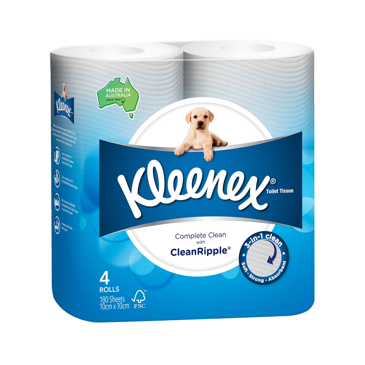 KLEENEX® Complete Clean Toilet Tissue