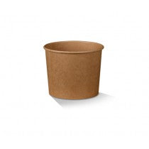 PE Coated Brown Kraft Bowl - 12oz