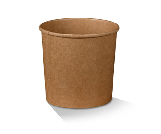 PE Coated Brown Kraft Bowl - 26oz