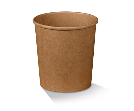 PE Coated Brown Kraft Bowl - 32oz