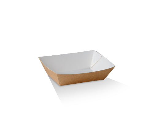 Cardboard Brown Tray - Extra Small #1