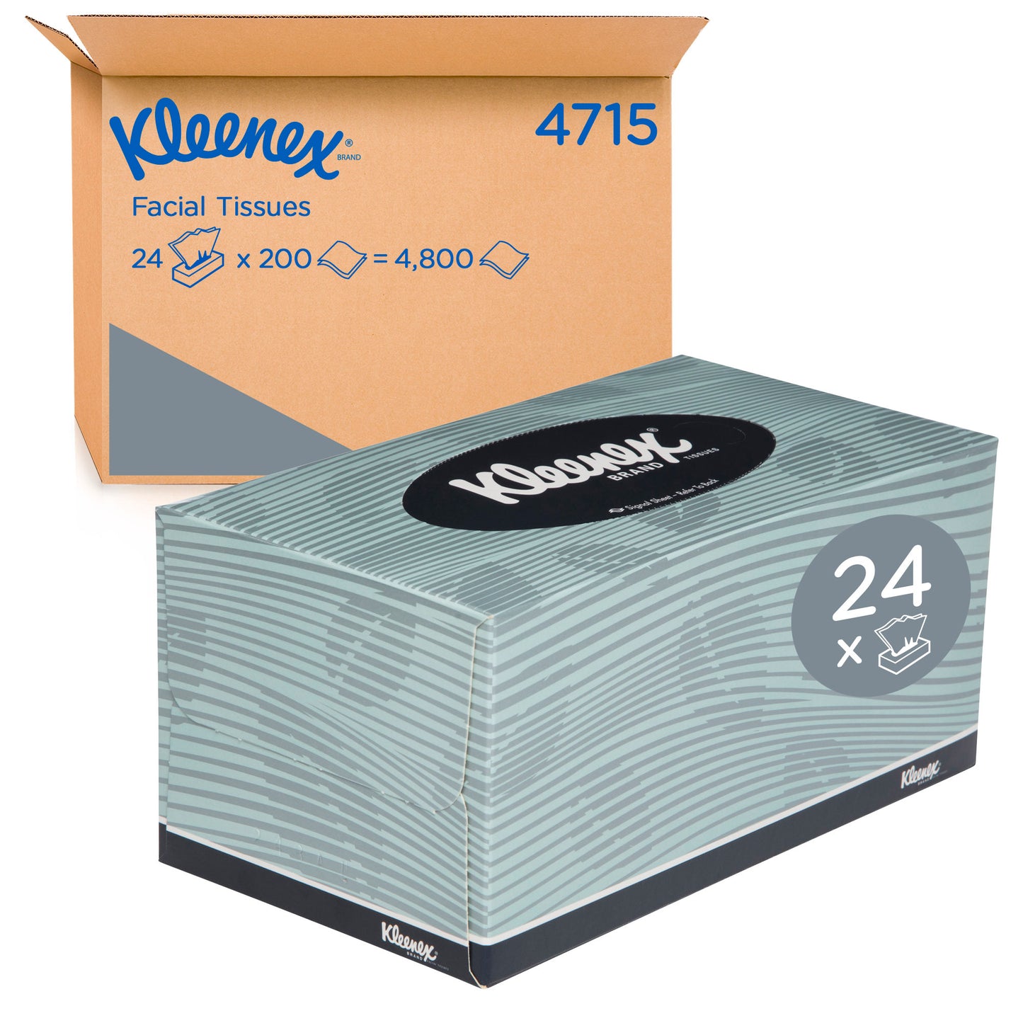 KLEENEX® Facial Tissue Box