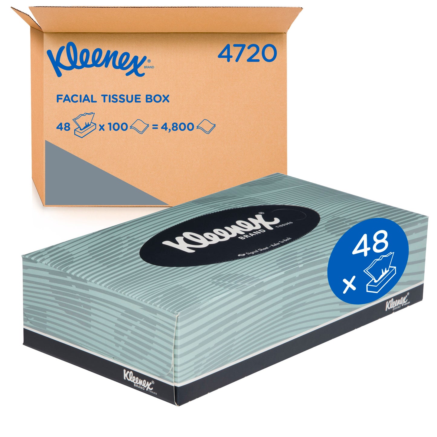 KLEENEX® Facial Tissue Box