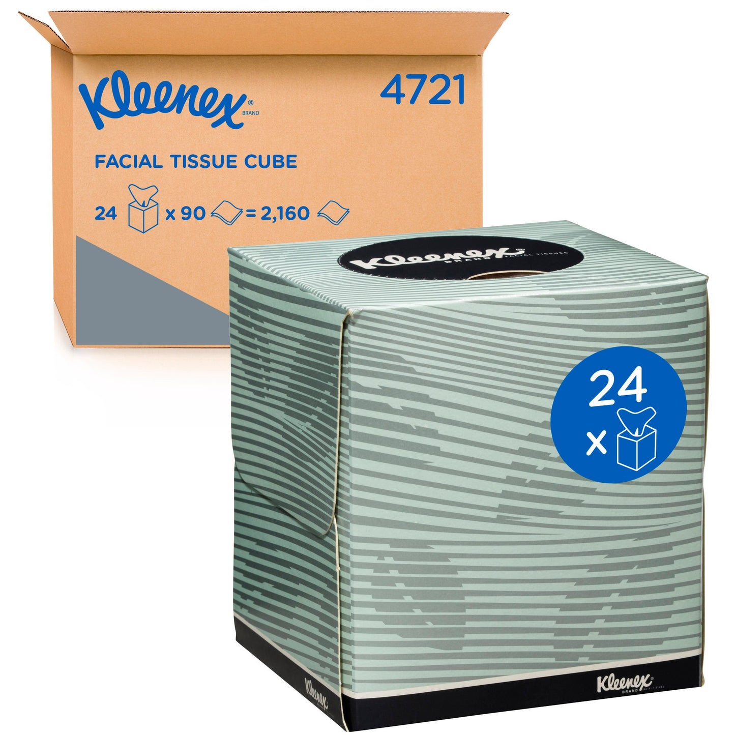 KLEENEX® Facial Tissue Cube